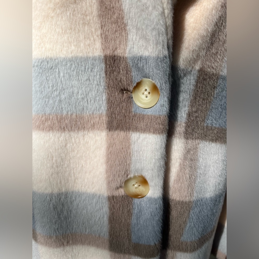 Z Supply Women's Plaid Short Coat - Picture 5 of 8